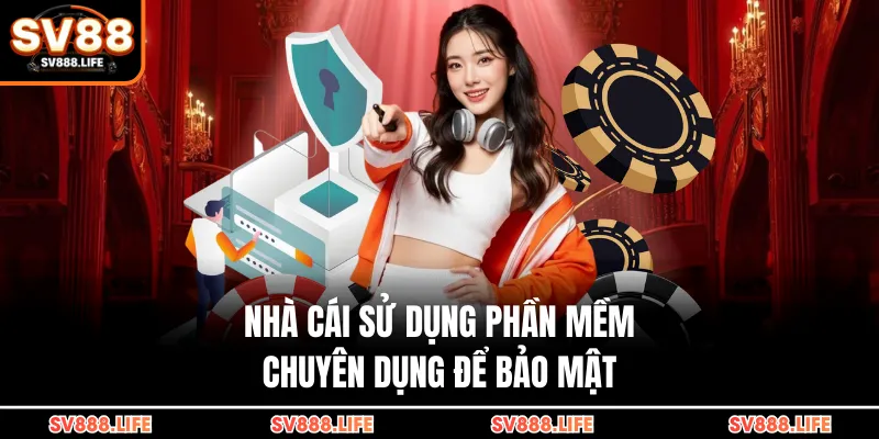 Nhà cái sử dụng phần mềm chuyên dụng để bảo mật